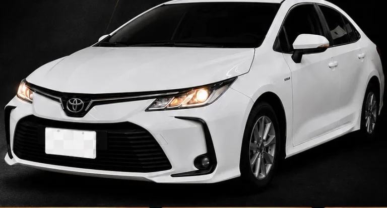 Toyota Altis 出租車款參考圖