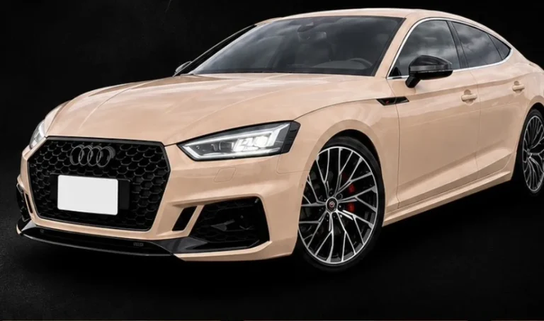 Audi A5 Sportback 出租車款參考圖