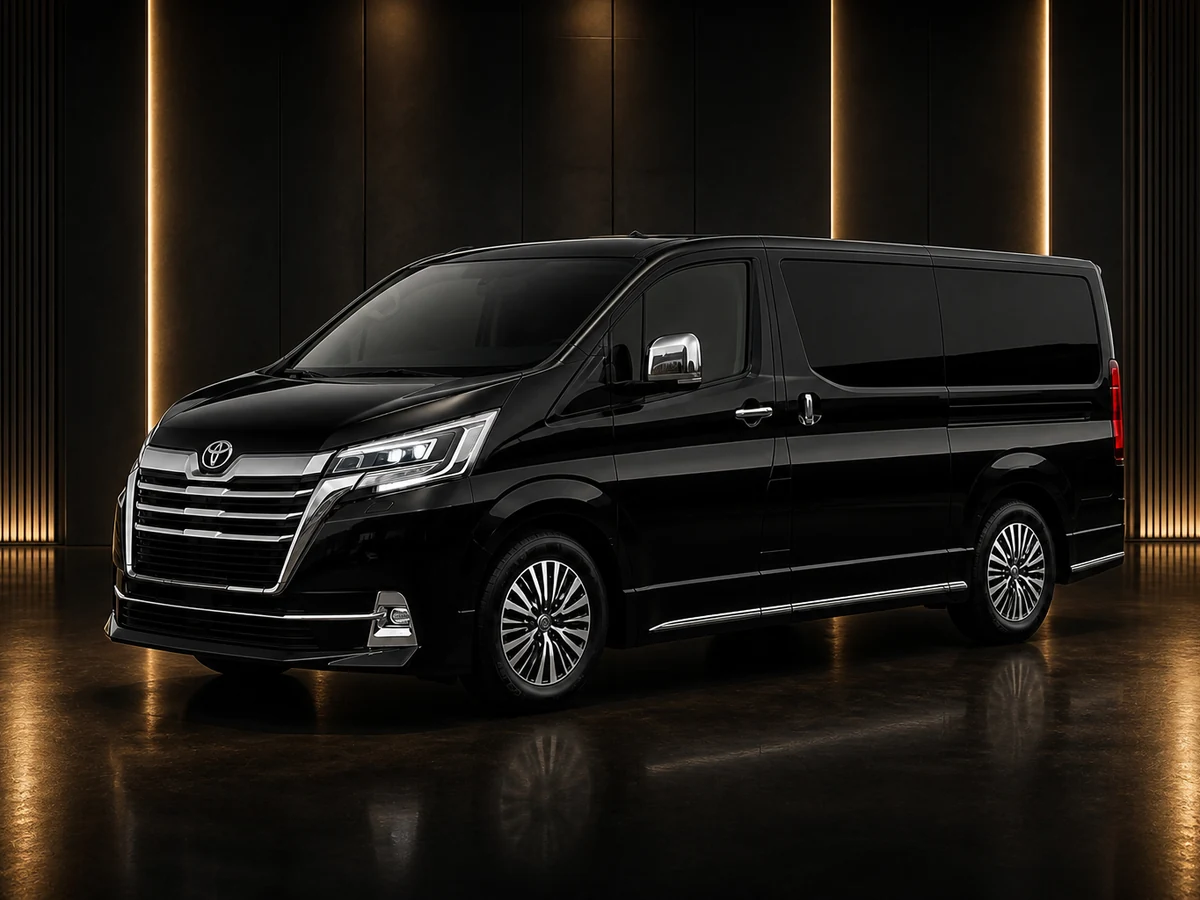 Toyota Granvia 租賃車款 45度完整車身