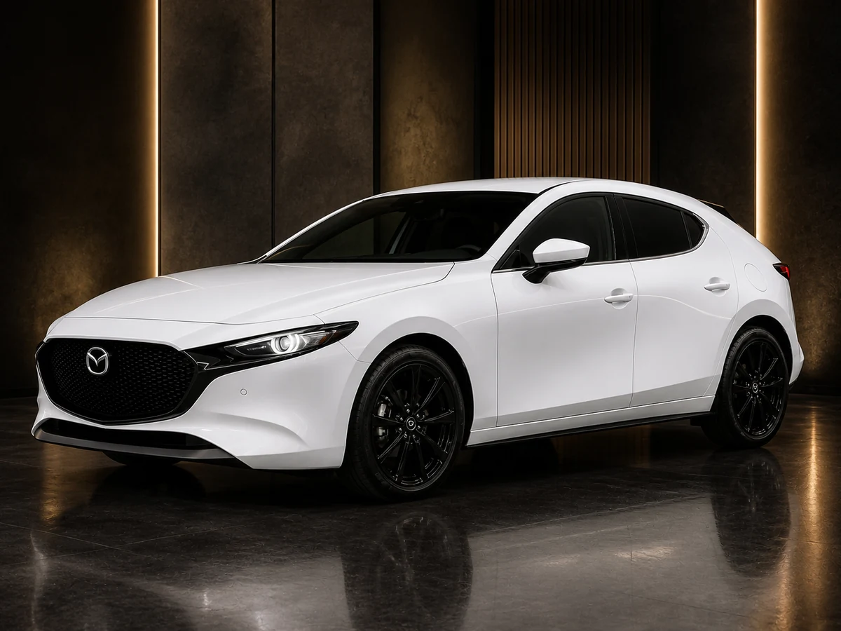 Mazda 3 5D 租賃車款 45度完整車身