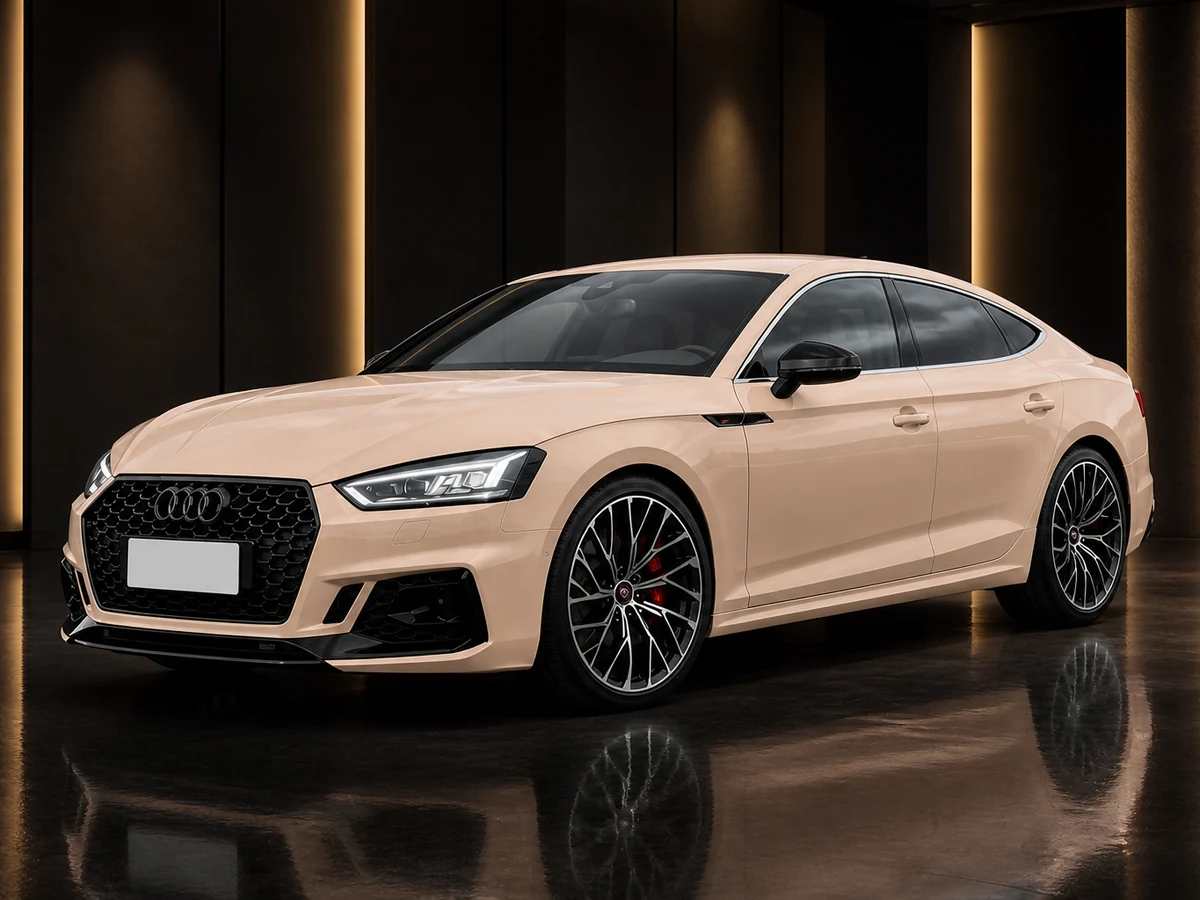 Audi A5 Sportback 租賃車款 45度完整車身