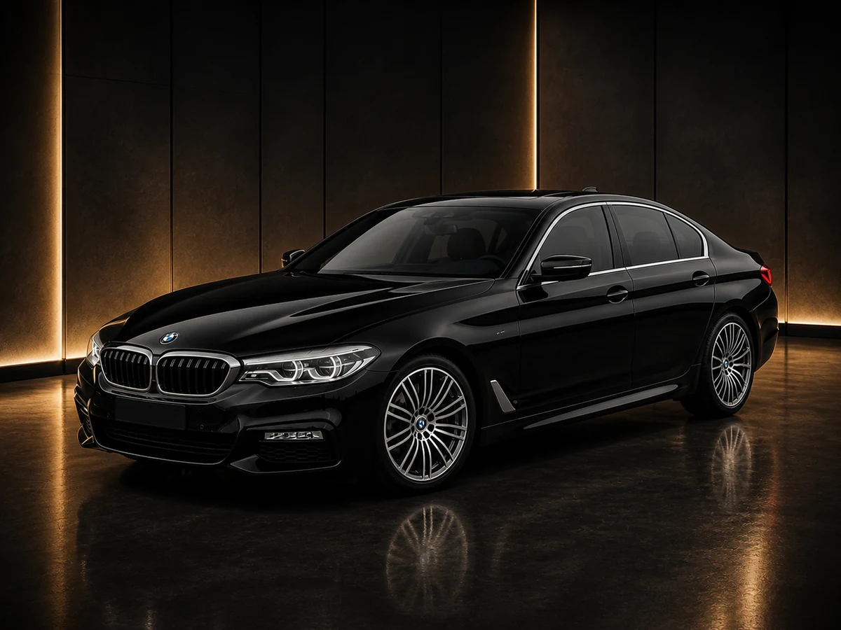 BMW 530i 租賃車款 45度完整車身