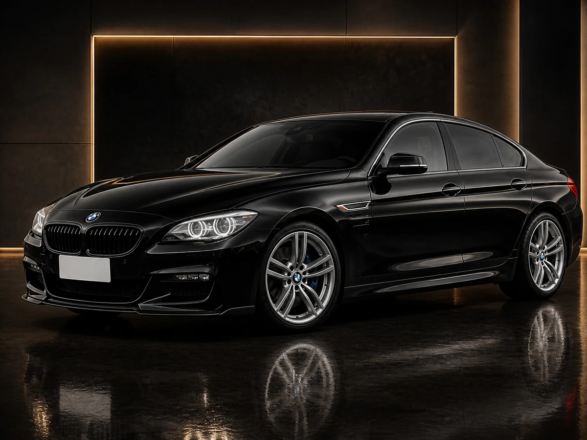 BMW 640i 租賃車款 45度完整車身