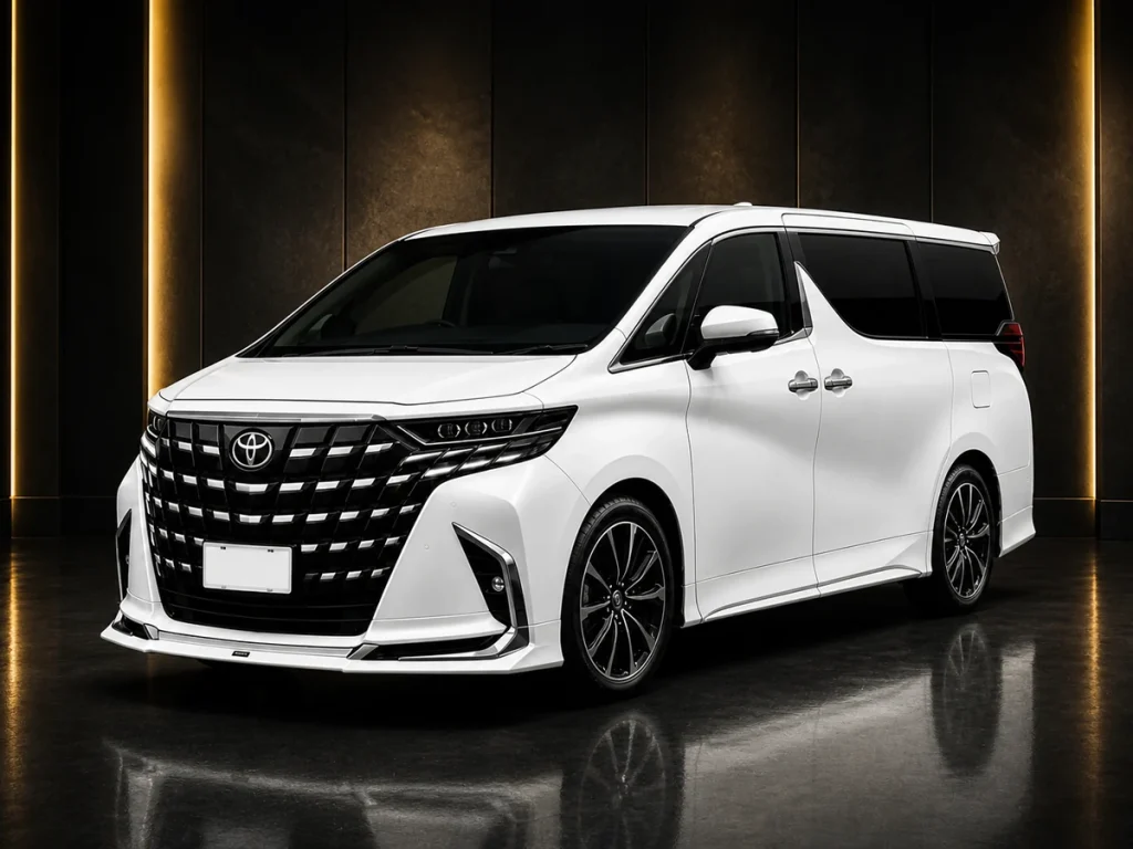 Toyota Alphard 白 租賃實車