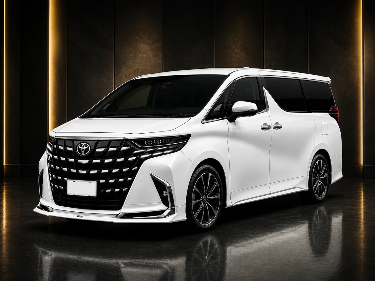 Toyota Alphard｜DM-12 租賃車款 45度完整車身