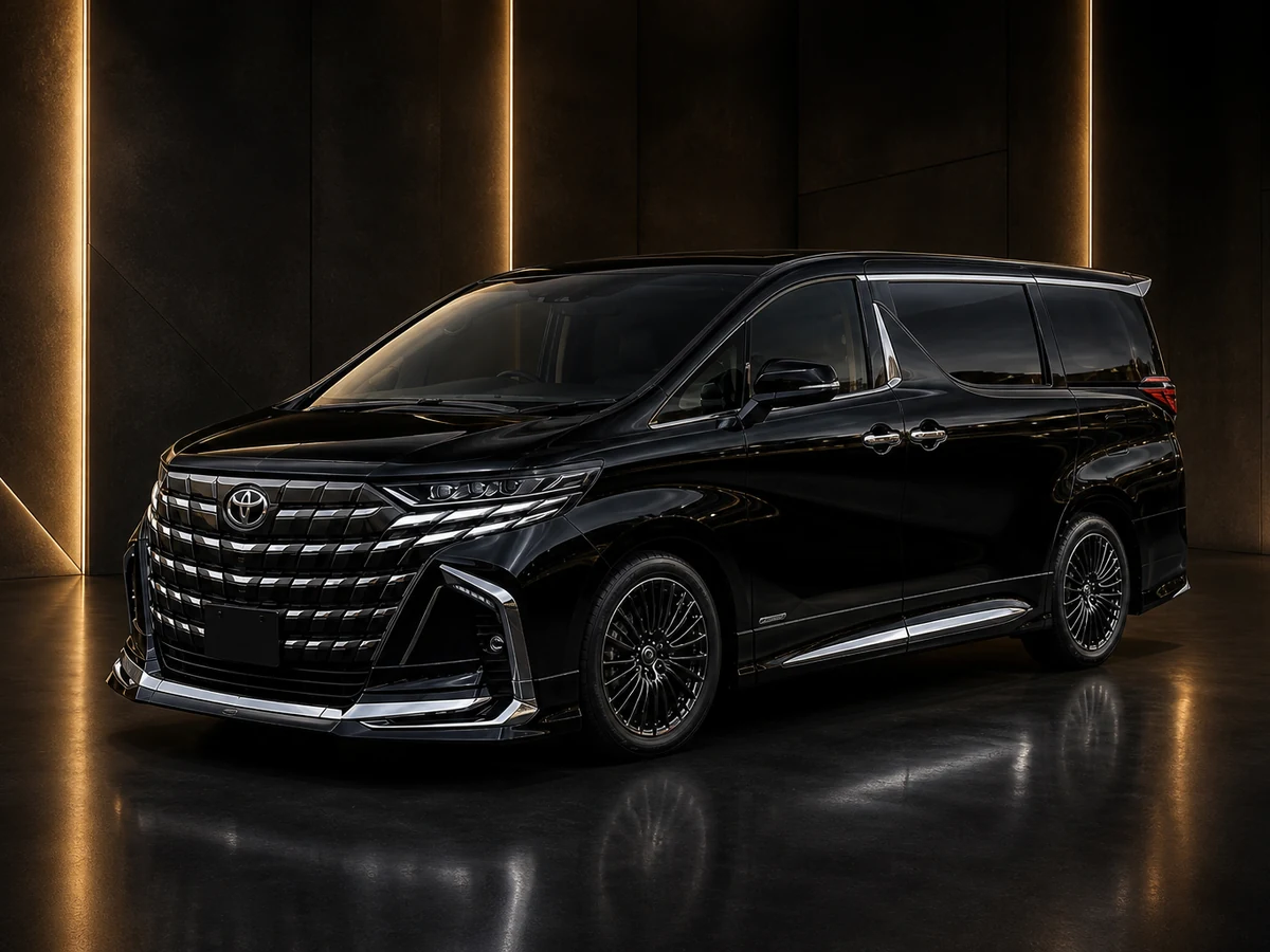 Toyota Alphard｜DM-13 租賃車款 45度完整車身