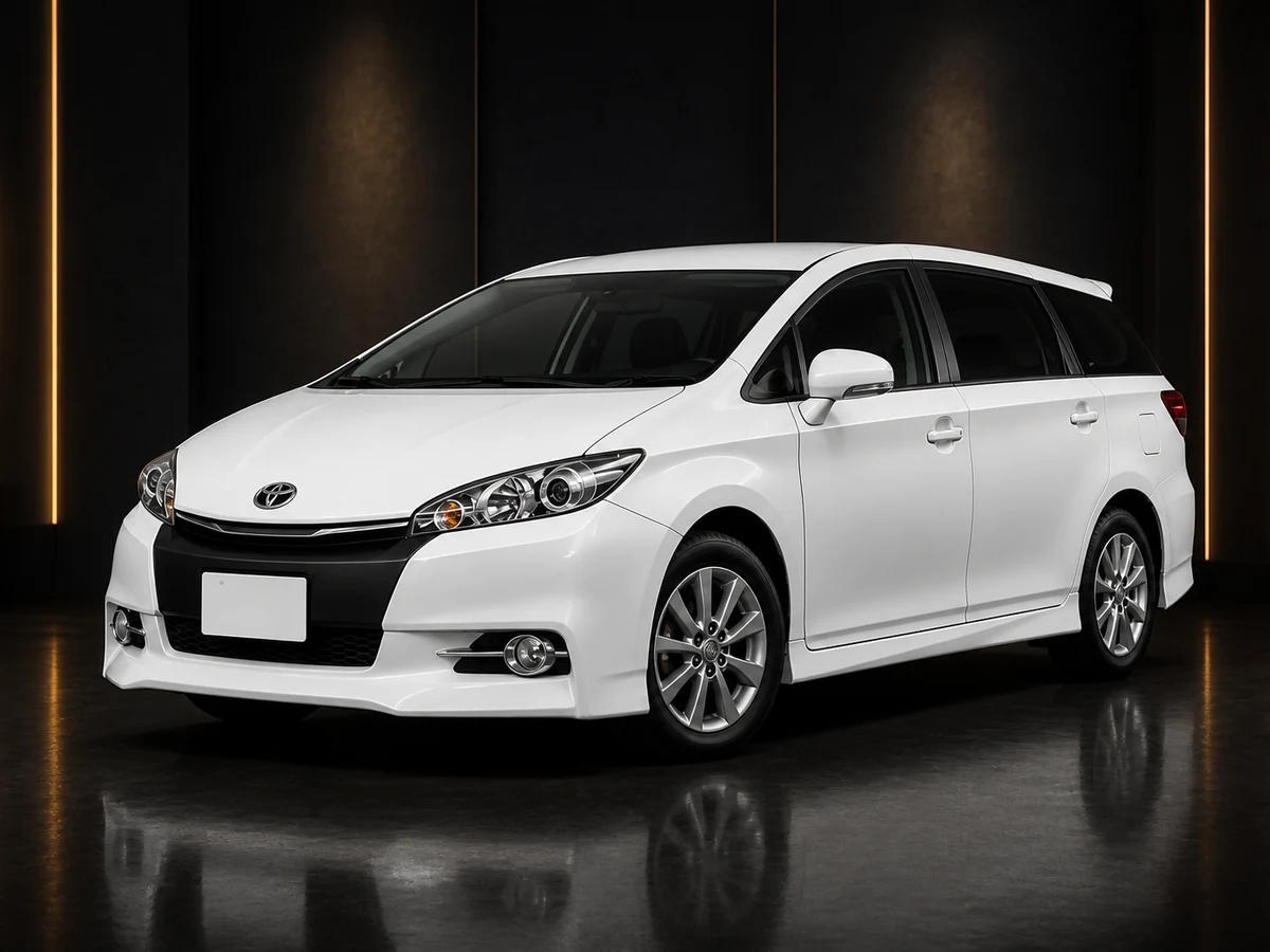 Toyota Wish 租賃車款 45度完整車身